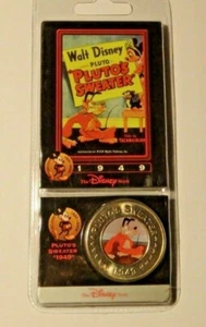 2000 Disney Store Decades Coin #11 1949 Pluto's Sweater with Minnie & Figaro - Picture 1 of 4