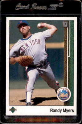 1989 Upper Deck #634 Randy Myers New York Mets - Nice Card! - Image 1 of 2
