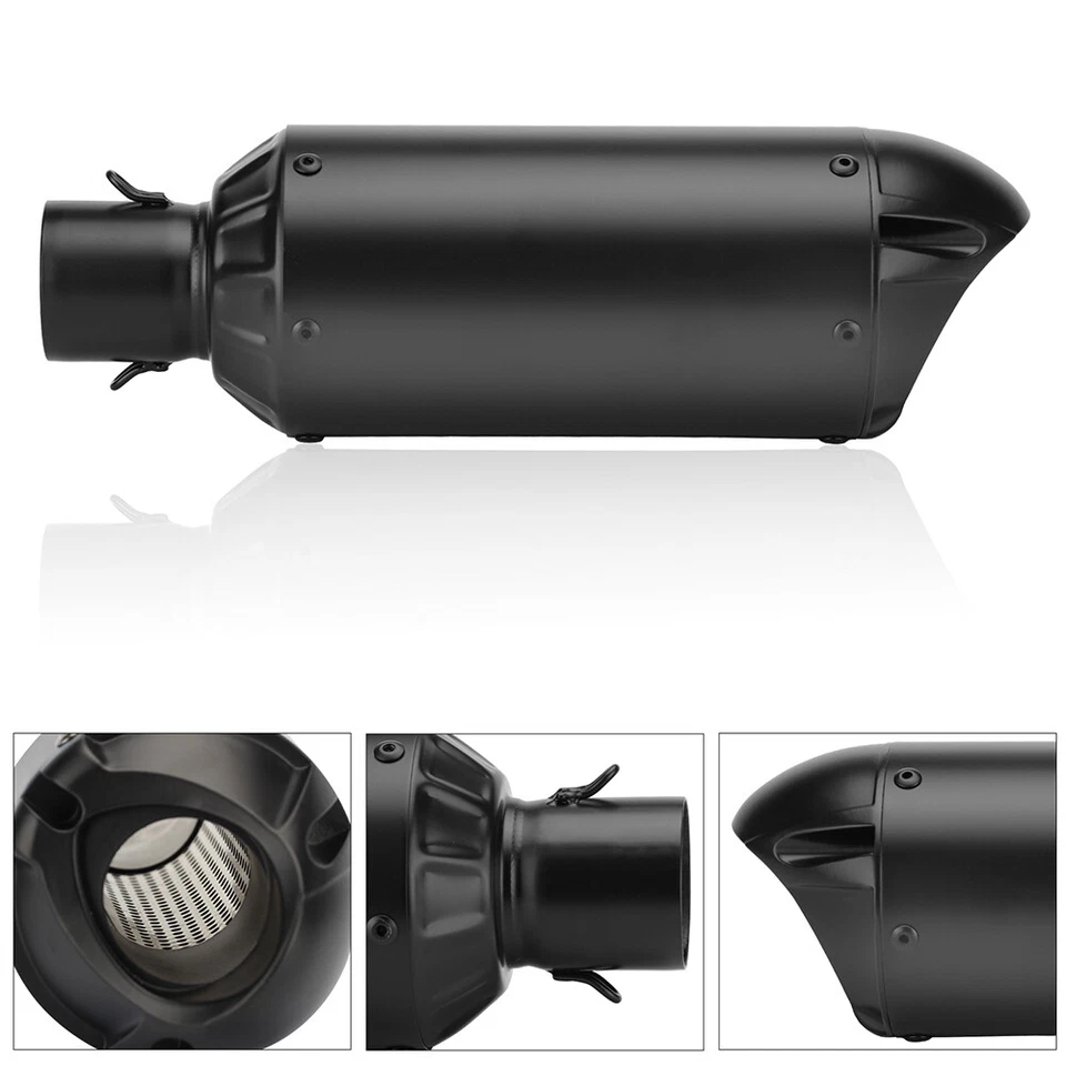 For Kawasaki Ninja 250R EX300 650R 51mm Slip on Motorcycle Exhaust Muffler Pipe - Image 1 of 4