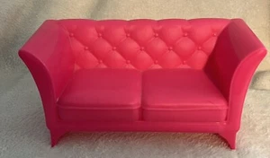 Divano casa dei sogni Barbie 2015 rosa caldo divano parte di ricambio Mattel - Foto 1 di 1