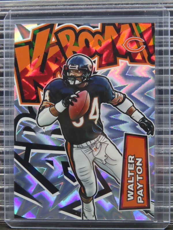 2022 Absolute Walter Payton Kaboom! Kaboom SSP Case Hit #K35 Chicago Bears