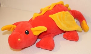 MANHATTAN TOY COMPANY, Red Rufus Dragon Plush Stuffed Animal 12", EUC - Picture 1 of 6
