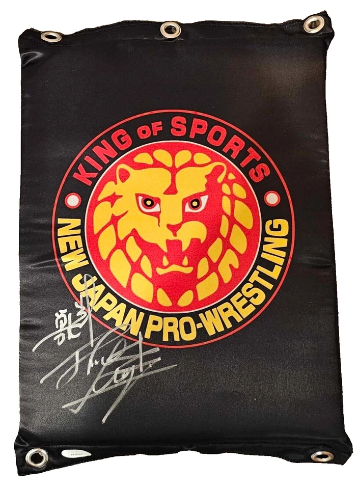 Jushin Thunder Liger Assinado WCW TURNBUCKLE JSA CERTIFICADO DE AUTENTICIDADE Novo Japão Pro Wrestling - Imagem 1 de 3