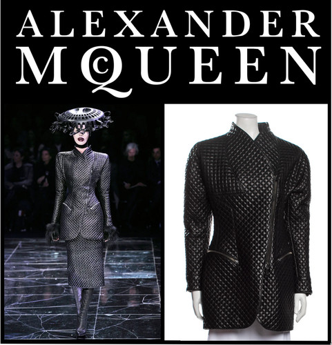 Giacca da passerella Alexander McQueen A I 2009 'Horn of Plenty' look #35 US 6 IT42