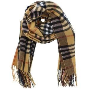 Oversize klassisch kariert Tartan CAMEL beige kariert Schal Tuch Muttertag Geschenk - Bild 1 von 2