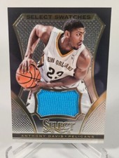 2013-14 Panini Select Select Swatches Anthony Davis JERSEY PATCH #20