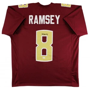Jalen Ramsey Signed Florida State Seminoles Jersey (JSA COA) LA Rams Def Back - Picture 1 of 6