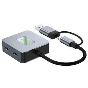 Multiple Port USB Type C Hubs Connectors with 2 USB3.0 + 2 Type C for Charging - Picture 1 of 8