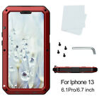 HEAVY DUTY Aluminum Metal phone Case Cover For iPhone 12pro 11 12mini 13Pro Max