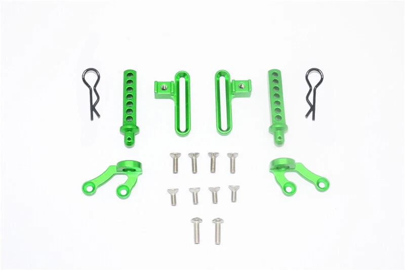 GPM Aluminum Front Body Post & Stabilizer For AXIAL 1/10 4Wd SCX10 II Umg10 - Image 1 of 4