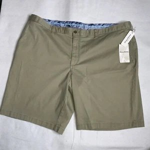 Tommy Bahama Men’s Big&Tall 10” Khaki Stretch Boracay 8Inch Chino Short Sz 46LG - Picture 1 of 6