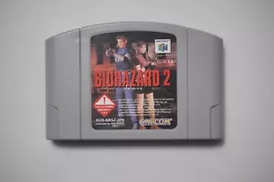 Nintendo 64 Biohazard 2 Japan N64 game US Seller - Picture 1 of 2
