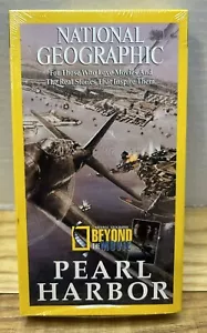 National Geographic Beyond the Movie - Pearl Harbor (VHS tape) Brand New Sealed - Foto 1 di 3