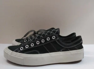 Converse Ct Southie Ox Schwarz 122306f Chuck Taylor Black Sz 10 Mens Sz 12 WMS - Picture 1 of 11