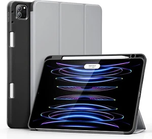 ESR Rebound Magnetic Trifold Smart Case GREY BLACK - iPad Pro 11" 2022 2021 - Picture 1 of 8