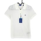 Gant White Icon G Short Sleeves Pique Polo Shirt Size Xs
