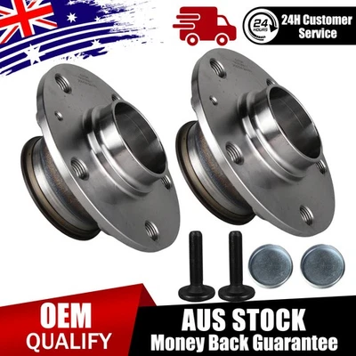 Pair Rear Hub Wheel Bearing For Audi A3 VW Golf MK5 MK6 MK7 1.2L 1.4L 1.6L 2.0L - image 1 of 4