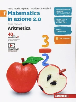 Matematica In Azione 2.0 Terza Ediz. Aritmetica E Geometria 9788808777690 Lib11 - Immagine 1 di 2