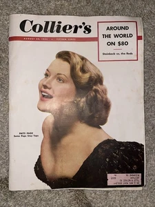 VTG Collier's Magazine August 23rd 1952 Patti Page - Picture 1 of 4