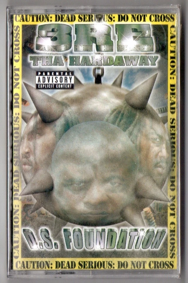 3RE THA HARDAWAY D.S. Foundation SEALED Rap Tape Three 6 Mafia Daz Florida - Image 1 of 3