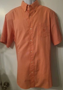 Chaps Mens Shirts. 1 Short Sleeve Coral Orange, 1 Plaid Long Sleeve  Sz- L G,  - Picture 1 of 14