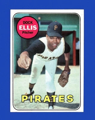1969 Topps Set-Break #286 Dock Ellis NR-MINT *GMCARDS* - Image 1 of 2
