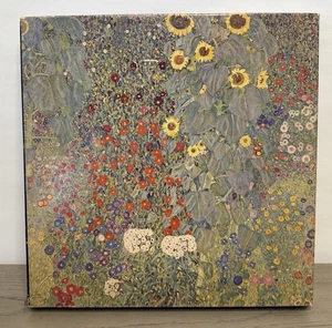 Springbok FARM GARDEN WITH SUNFLOWERS 500 Piece Puzzle COMPLETE Gustav Klimt - Picture 1 of 13
