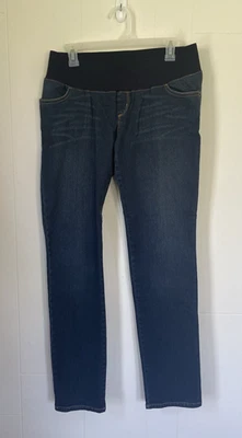 Vaqueros rectos Liz Lange Maternity NUEVOS NUEVOS CON ETIQUETAS algodón spandex para mujer talla 6” Foto 1 de 4