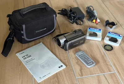 Canon HF100 Full HD Camcorder, 1920x1080, 12x optischer Zoom, Bildstabilisator - Bild 1 von 3