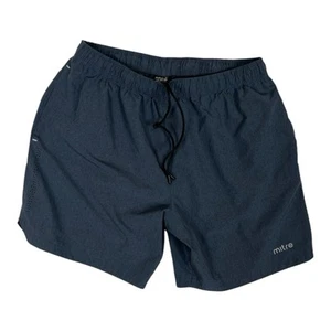 Mitre Men's XL Blue Athletic Shorts Running Gym Moisture - Picture 1 of 9