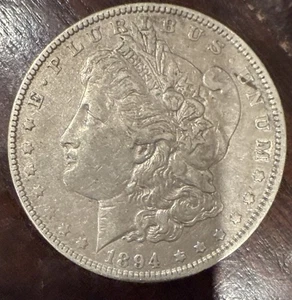 1894-O Morgan Silver Dollar Coin - Picture 1 of 2
