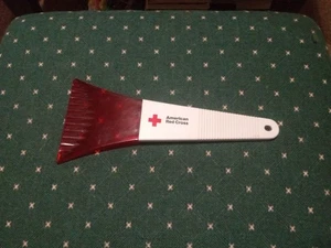 Vintage American Red Cross Ice Scraper USA Decent Condition Very Rare Unique - Picture 1 of 11