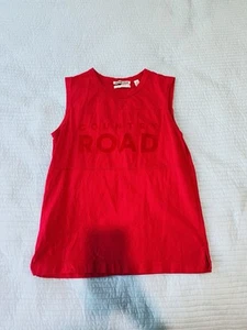 Country Road Heritage singlet tank top Size xxs oversized hot pink - Picture 1 of 8