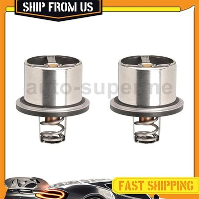 Puertas termostato refrigerante motor 2 piezas para Western Star 4800 2001 14,6 L Foto 1 de 4