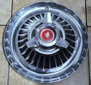 (1) Rare Vintage OEM 1964 Mercury Marauder 14" Spinner Hubcap Wheel Cover #01 - Picture 1 of 7