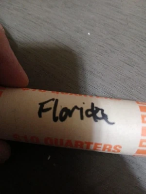 2004 P Florida Uncirculated State Quarter roll - Image 1 of 3