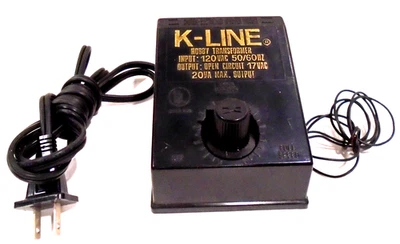 K-Line Model K-950 120V 50/60Hz, Output 17VAC, 20VA Train Hobby Transformer - Image 1 of 3