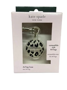 Kate Spade Air Tag Case Brand New - Cheetah Print - Picture 1 of 3