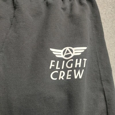 Pantalones deportivos Flight Crew extra grandes para niño negros Jerzee gimnasio entrenamiento correr entrenamiento informal Foto 1 de 4