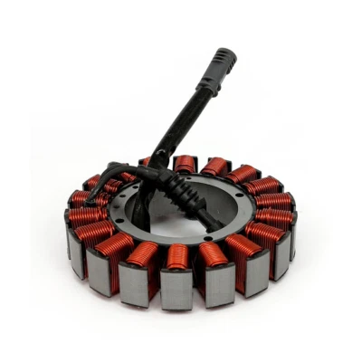 STATORE ALTERNATORE PER HARLEY TOURING 06-16 ELECTRA STREET ROAD GLIDE 50 AMP HD - Immagine 1 di 4