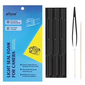 Kits de reparación de esponjas de espuma de sello de luz precortados para cámara fotográfica Nikon FM2 FE FE FE2 - Imagen 1 de 11