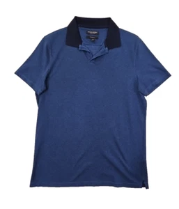 Banana Republic Luxus Touch Polo Tennis Golf Shirt Herren M mittelblau EUC LN - Bild 1 von 13