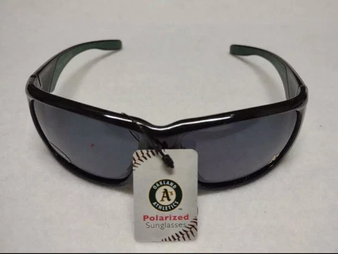 OAKLAND A'S (ATHLETICS)   MLB Licensed Full Rim Polarized Unisex Sunglasses  NWT Cover