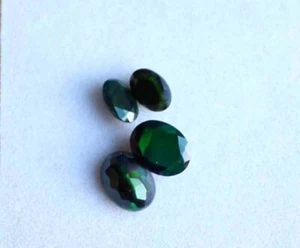 Ethiopian Welo Natural Black Opal Oval Cut Gemstone 3.10 Carat - Picture 1 of 2