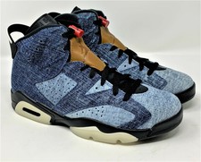 retro 6 black and blue