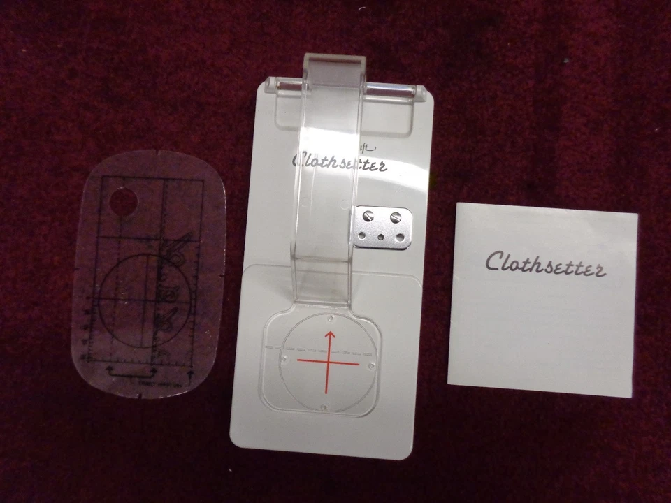 Janome  Memorycraft Embroidery Machine Hoop Clothsetter - Image 1 of 1