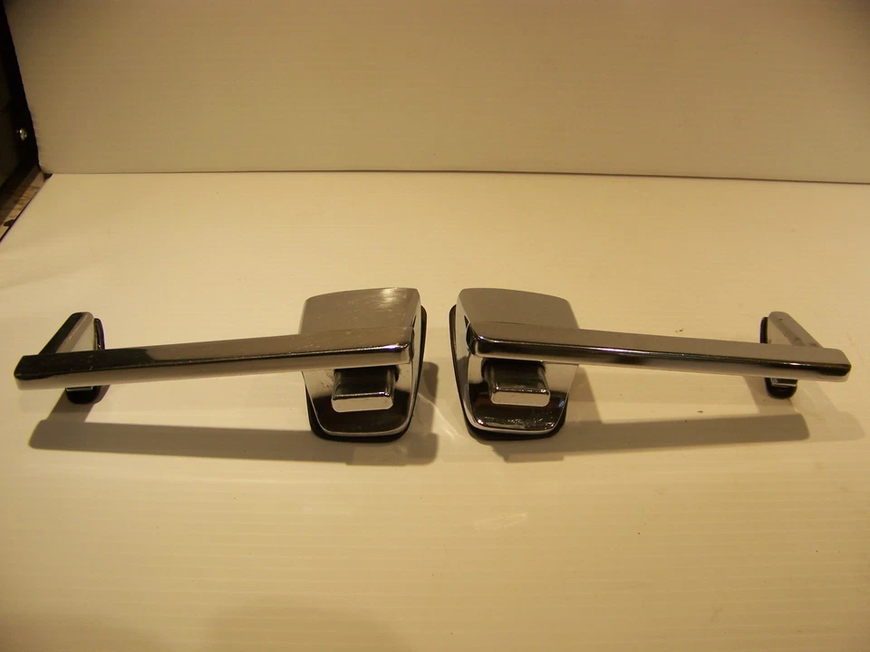 1964 CHRYSLER 300 EXTERIOR DOOR HANDLES OEM PAIR NEW YORKER NEWPORT 300K - Image 1 of 4