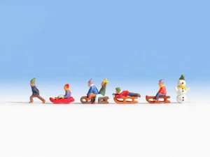 HO Scale people - 15819 - Children in the snow - Picture 1 of 1
