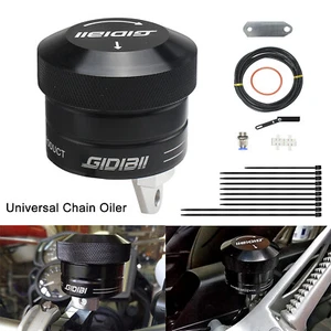 Automatic Chain Oiler Motorcycle Oiling Lubrication System Universal Aluminum - Picture 1 of 10