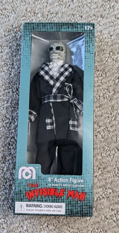 MEGO THE INVISIBLE MAN 8" Action Figure Item #63075 NEW in Box Cover